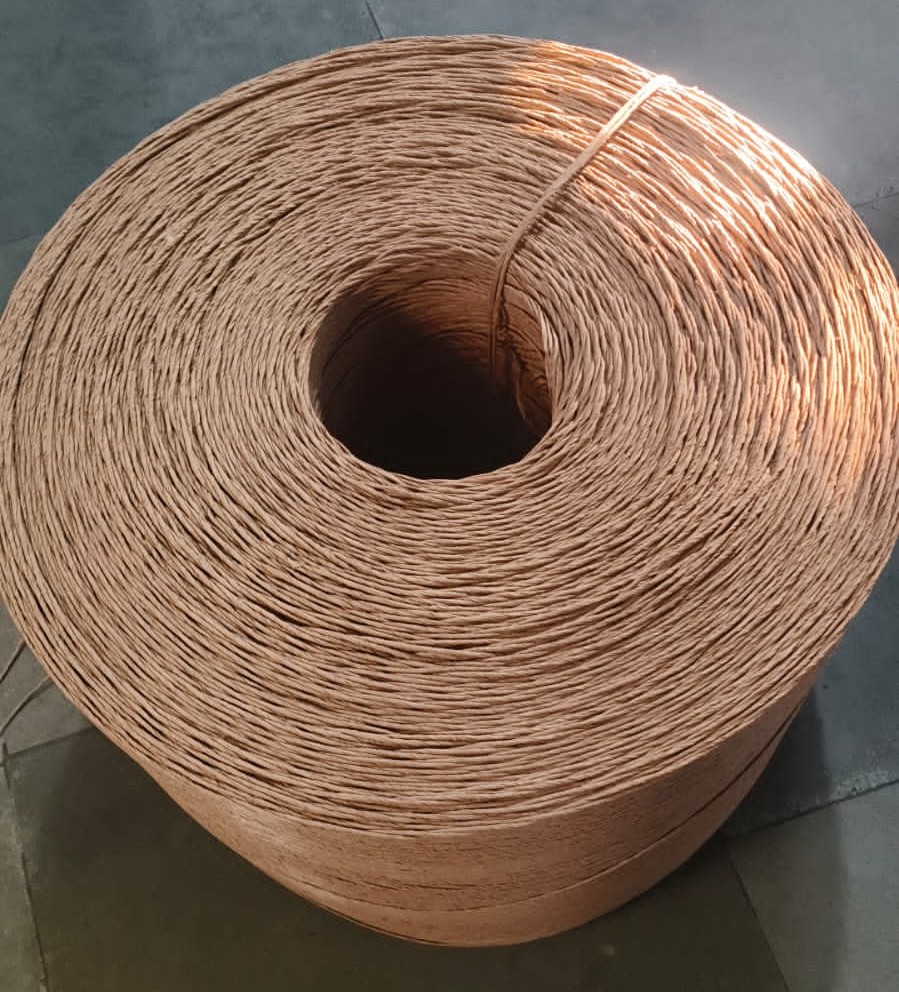 Twisted Paper Handle Bag (Brown)