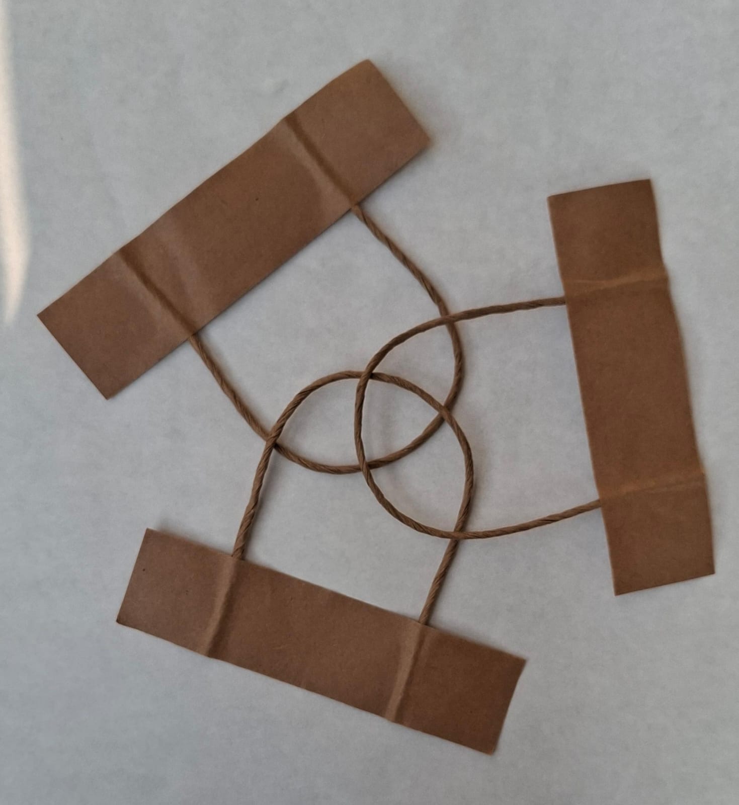 Twisted Paper Handles