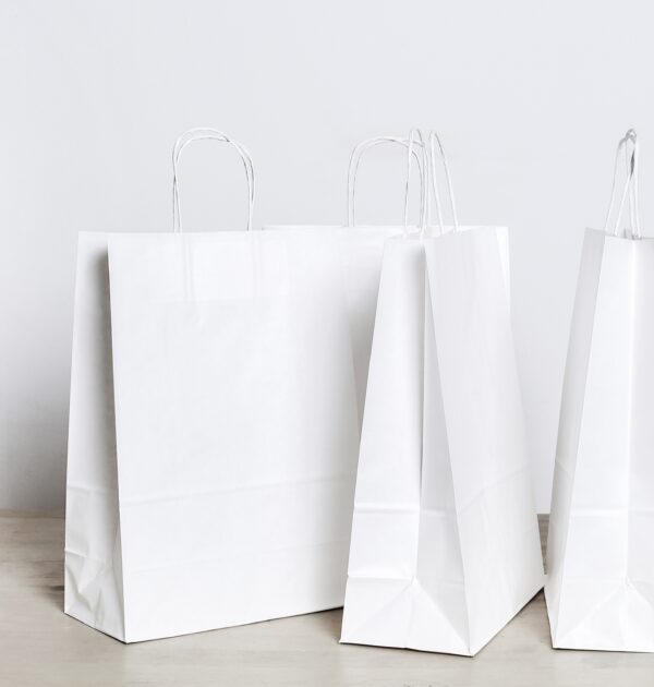 Premium Paper Bag (White)